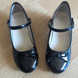 Children's Place Dress Shoes - Black Heel For Little Girls (size 1)